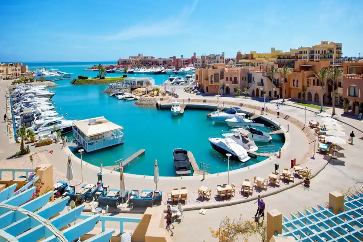 El Gouna Stadtrundfahrt Venedig Ägypten Hurghada