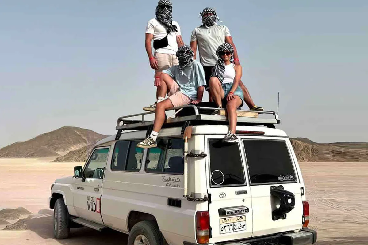 Jeep Safari Hurghada Wüstenabenteuer Ägypten